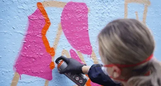 Graffiti-workshop (4. til 10. klasse)