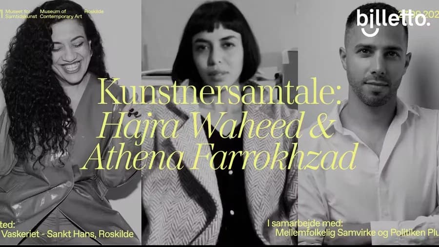 Kunstnersamtale: Hajra Waheed og Athena Farrokhzad 