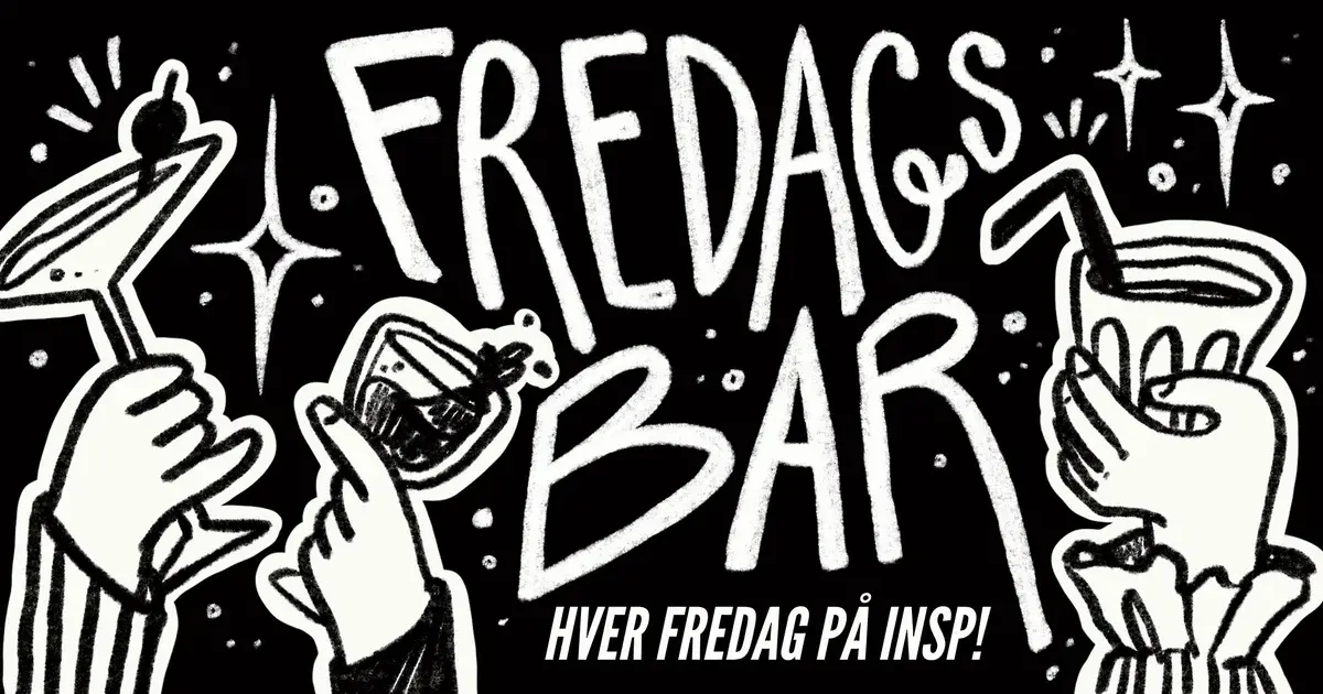 Litterær-ish Fredagsbar på INSP!