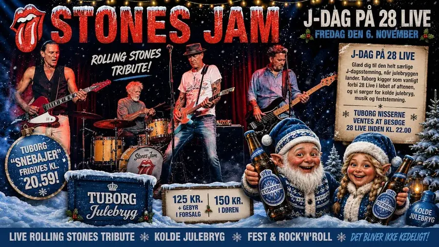 J-dag med The Stones Jam - Rolling Stones Tribute