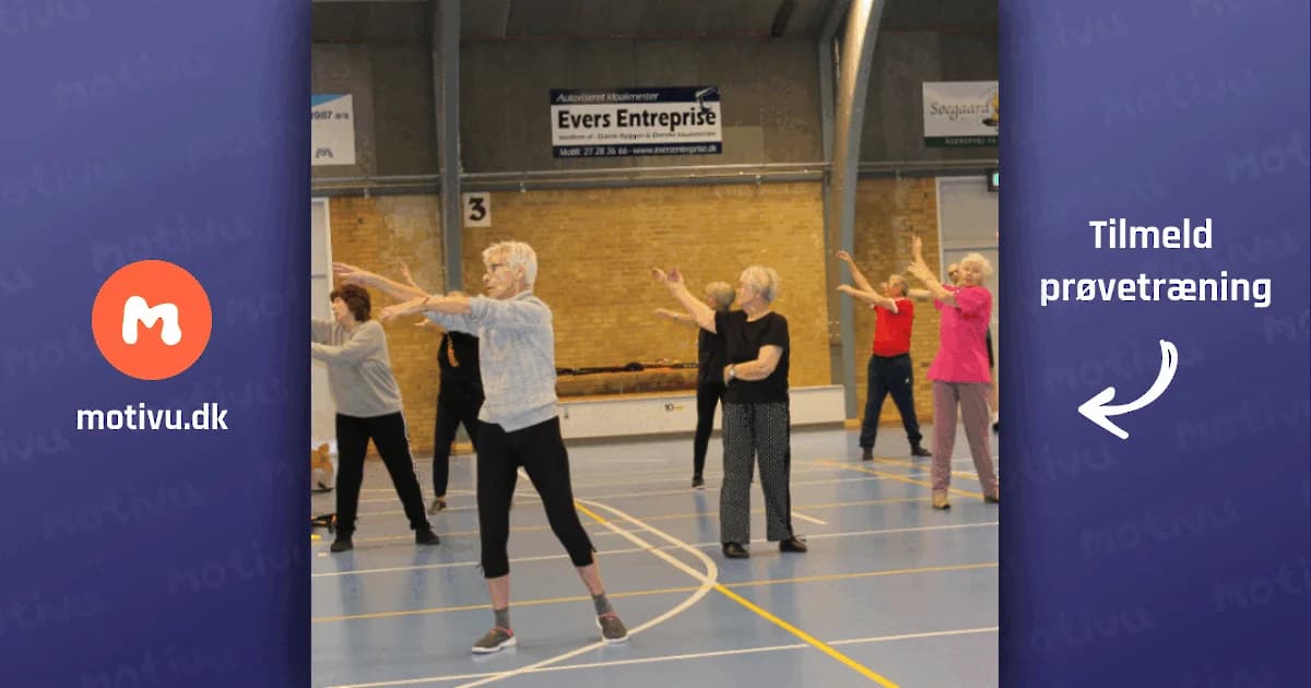 Motion for ældre – vinterprogram med gymnastik og aktiviteter