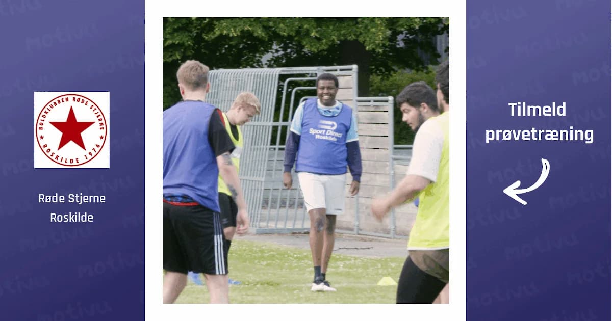 Parasport – fodboldetræning hos Røde Stjerne
