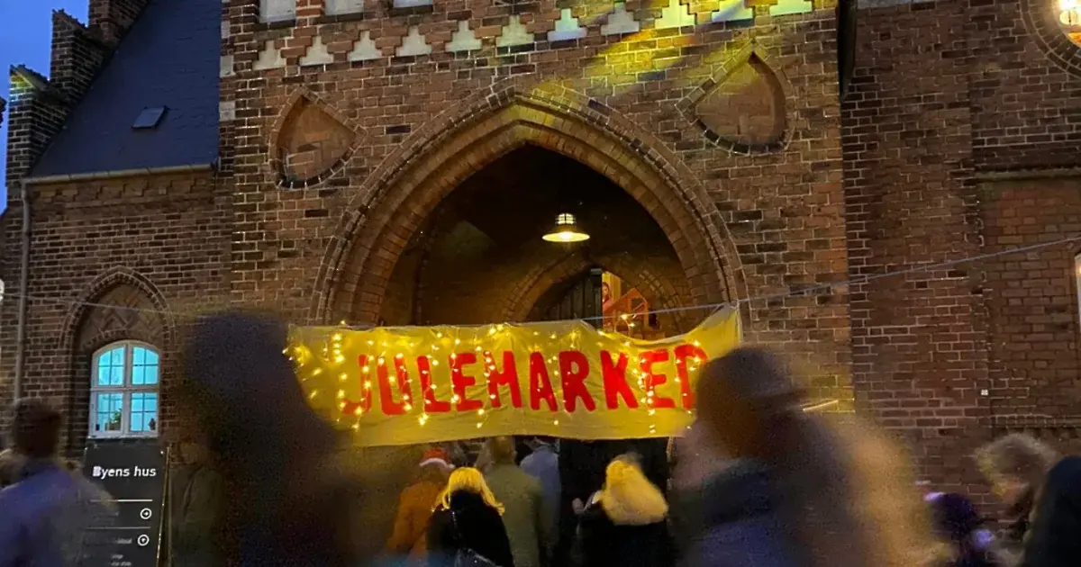 Julemarked i Roskildes gamle Byrådssal