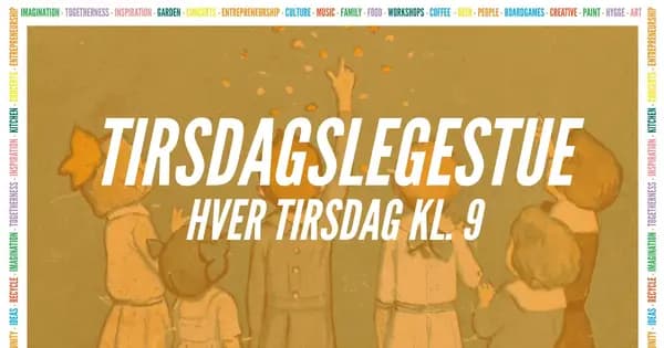 Tirsdagslegestue på INSP / hver tirsdag kl. 9