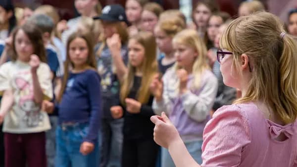 Kulturskolens minikor inviterer til (u)hyggelig koncert