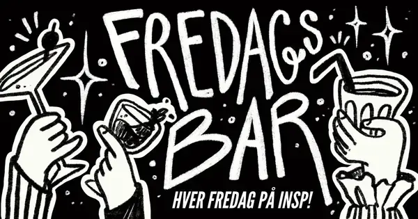Litterær-ish Fredagsbar på INSP!