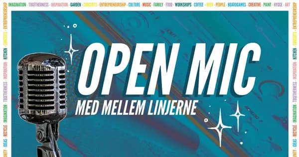 Open Mic med Mellem Linjerne