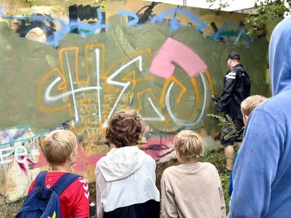 Graffiti-workshop (4. til 10. klasse)