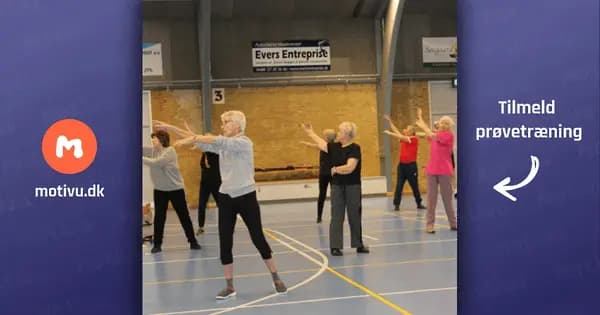 Motion for ældre – vinterprogram med gymnastik og aktiviteter