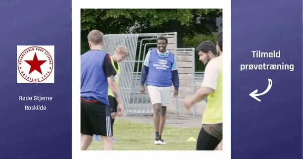 Parasport – fodboldetræning hos Røde Stjerne