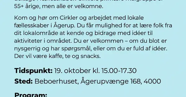 Cirklers Intro- og Idémøde