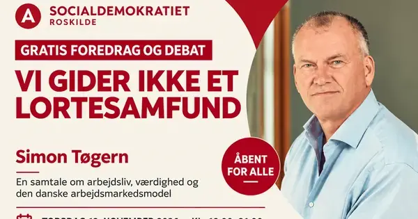 Vi gider ikke et lortesamfund!