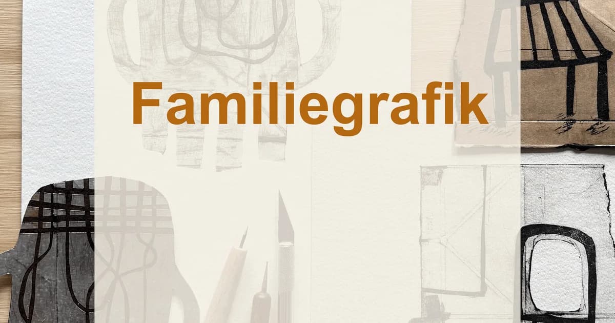 Kreativ efterårsferie - Familiegrafik