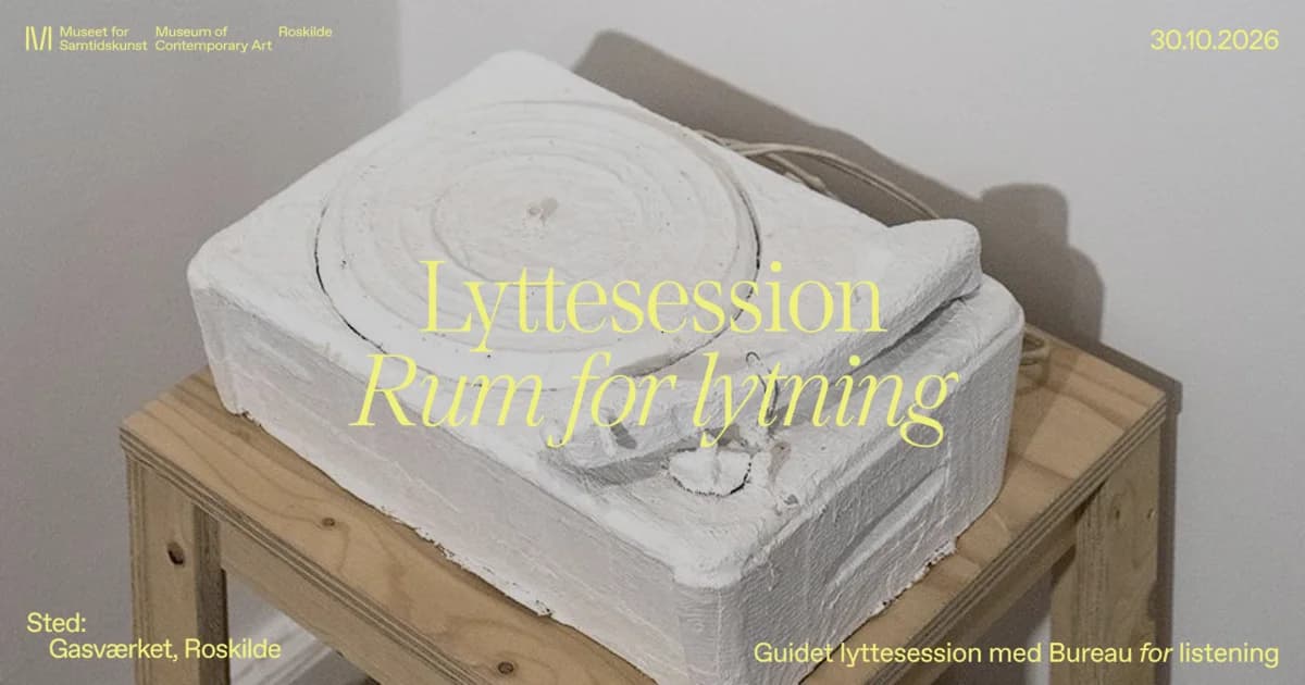 Guidet lyttesession: Rum for lytning