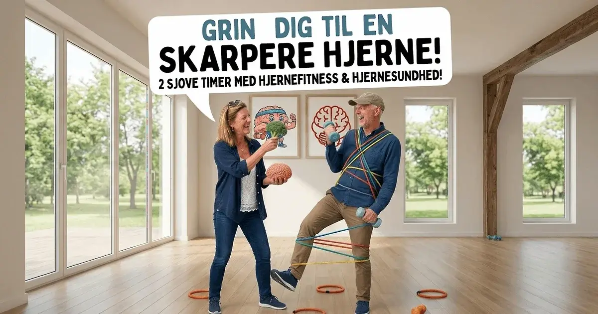 Kan man blive klogere på sin hjerne, mens man griner og har det sjovt?