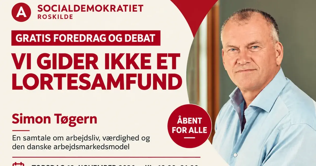 Vi gider ikke et lortesamfund!