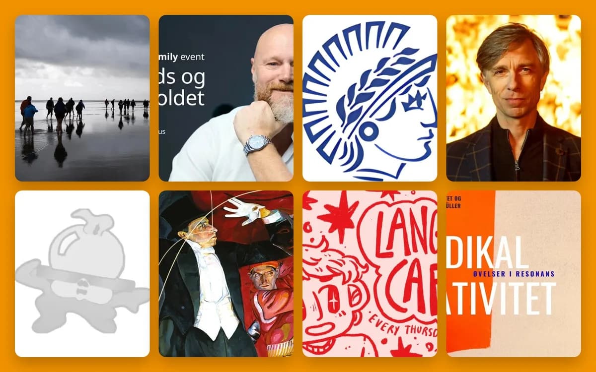 A collage containing several photos, logos, and graphic designs.